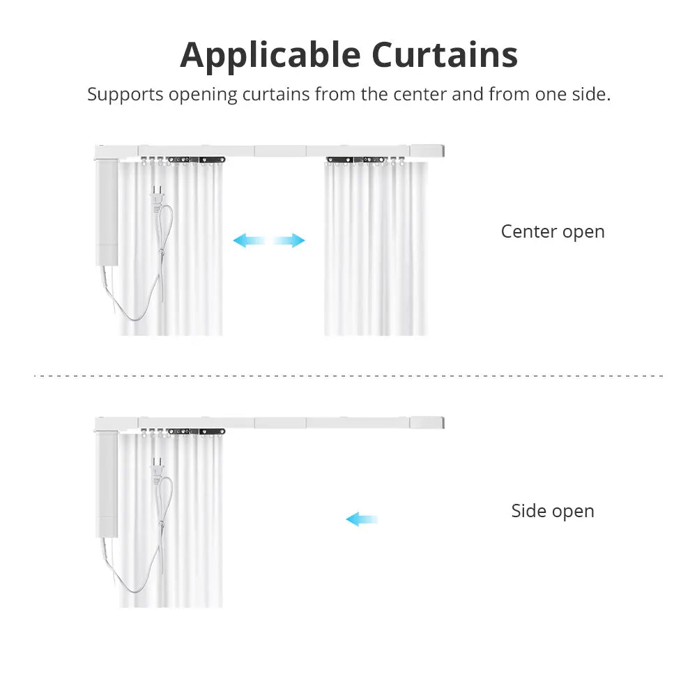Electric Smart Curtain Track Motor – Zigbee 3.Electric Smart Curtain Track Motor – Zigbee 3.0 | Alexa, Google Home & SmartThings Compatible | App & Voice Control