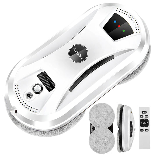 Ultra Thin Robot Window Cleaner Electric Glass Cleaning Robot Remote Control