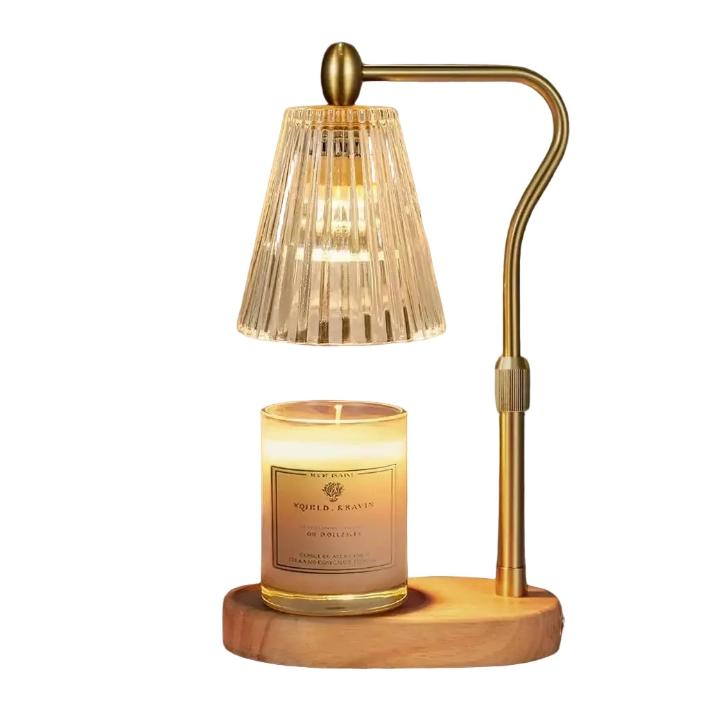 Candle Warmer Lamp With Timer Dimmer Adjustable Height Electric Wax Melter