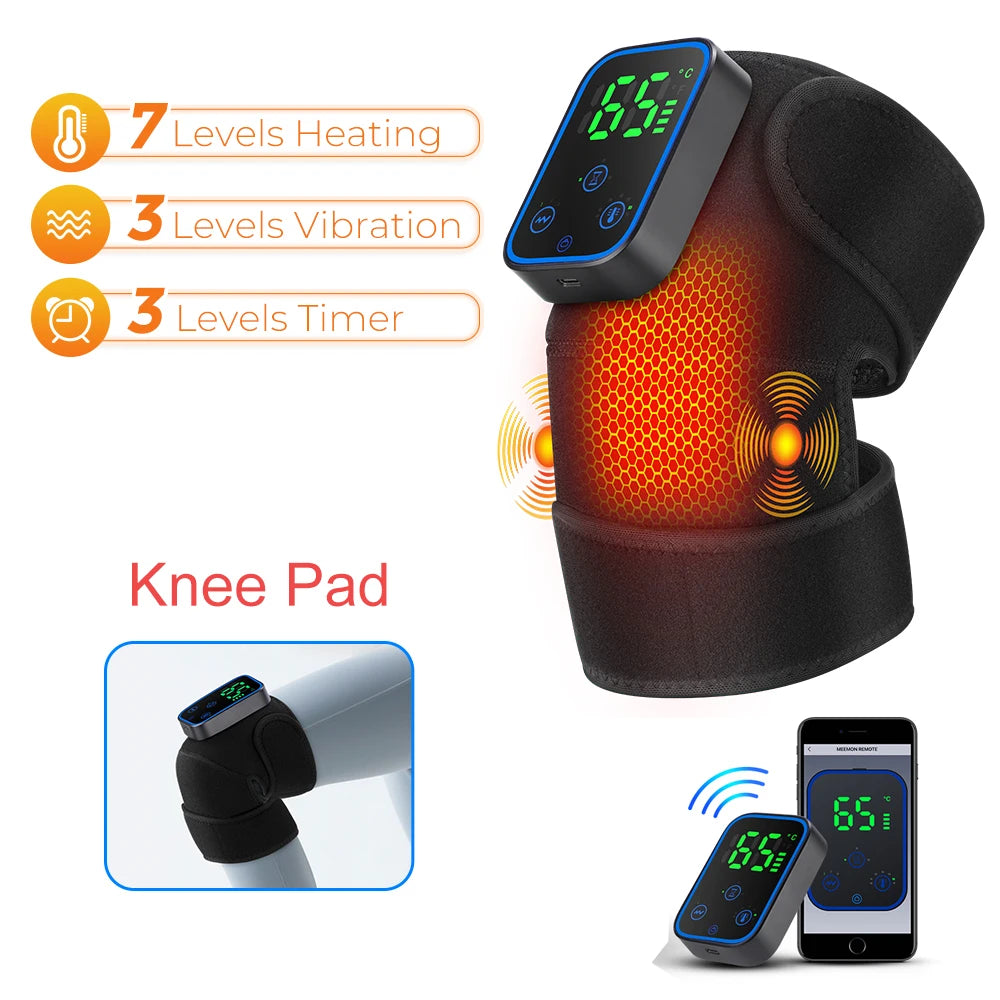 Electric Heated Shoulder Brace – Adjustable Temperature & Vibration | Muscle Relief & Blood Circulation | Men & Women