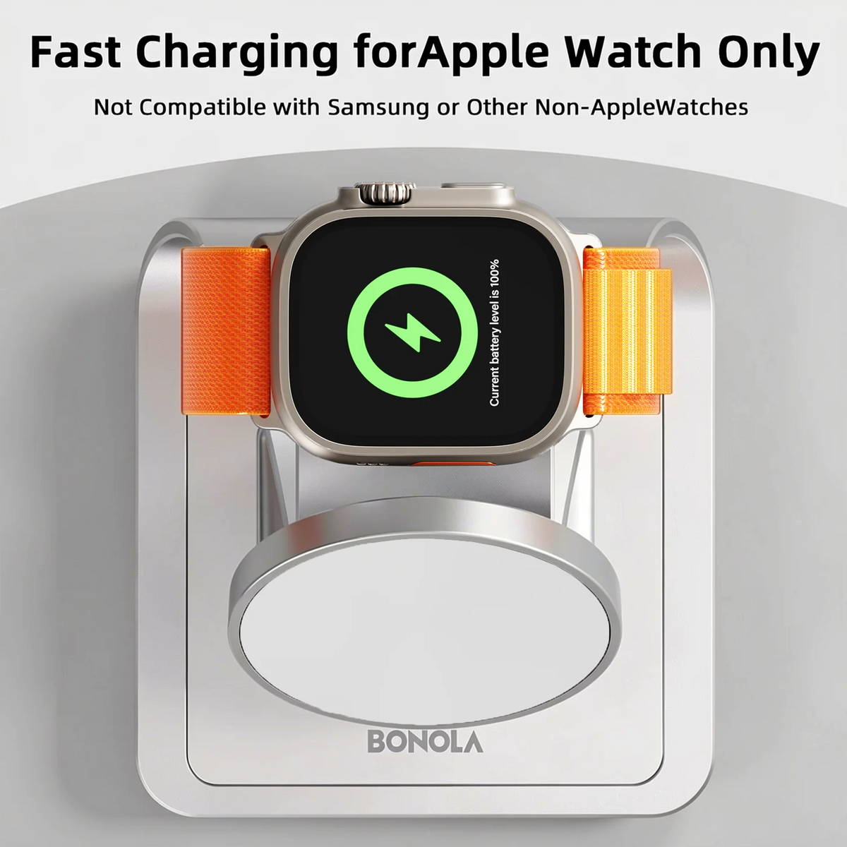 3-in-1 Magnetic Wireless Charging Station – 30W | iPhone 12–17, Apple Watch & AirPods Pro
