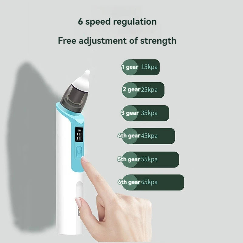 Electric Nasal Aspirator For Baby Newborn Rechargeable Suction Tool