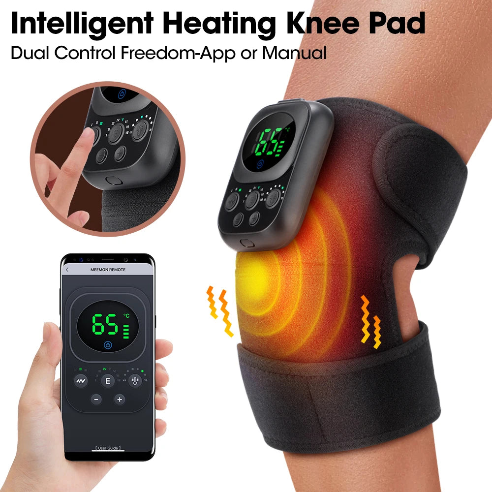 Electric Heated Shoulder Brace – Adjustable Temperature & Vibration | Muscle Relief & Blood Circulation | Men & Women