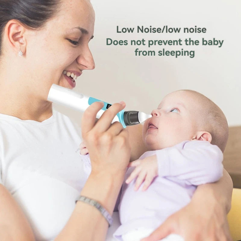 Electric Nasal Aspirator For Baby Newborn Rechargeable Suction Tool