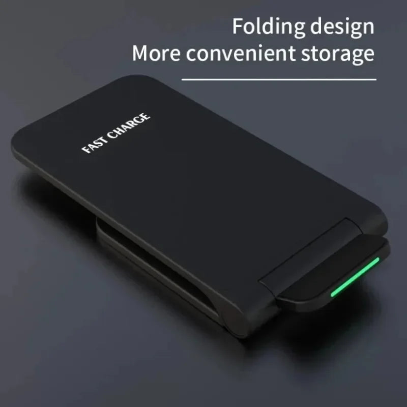 65W Fast Wireless Charger Stand Pad Induction Charging Dock For Phones