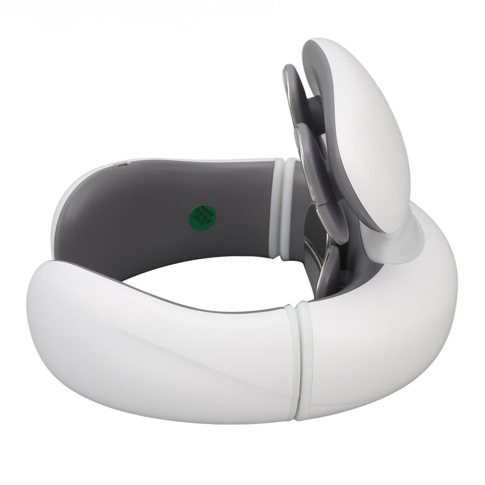 Rechargeable Neck Massager with Heat 5 Modes White