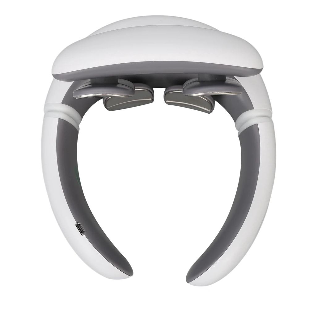 Rechargeable Neck Massager with Heat 5 Modes White