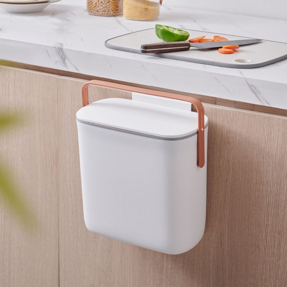 Foldable Hanging Kitchen Bin 10L Grey