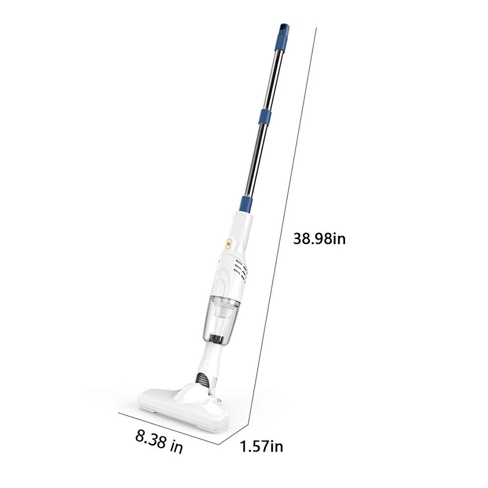 Cordless 2 In 1 Stick Vacuum Cleaner Lightweight White