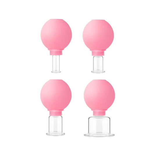 Manual Cupping Cups Set of 4 Pink