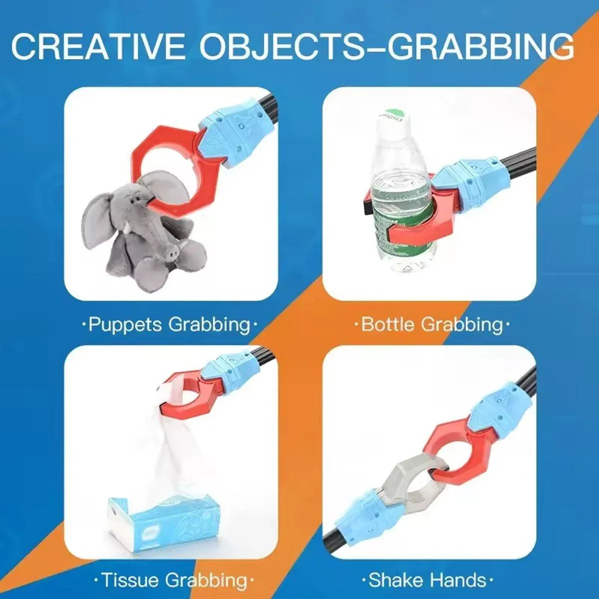 Robot Claw Grabber Toy 2 Pack