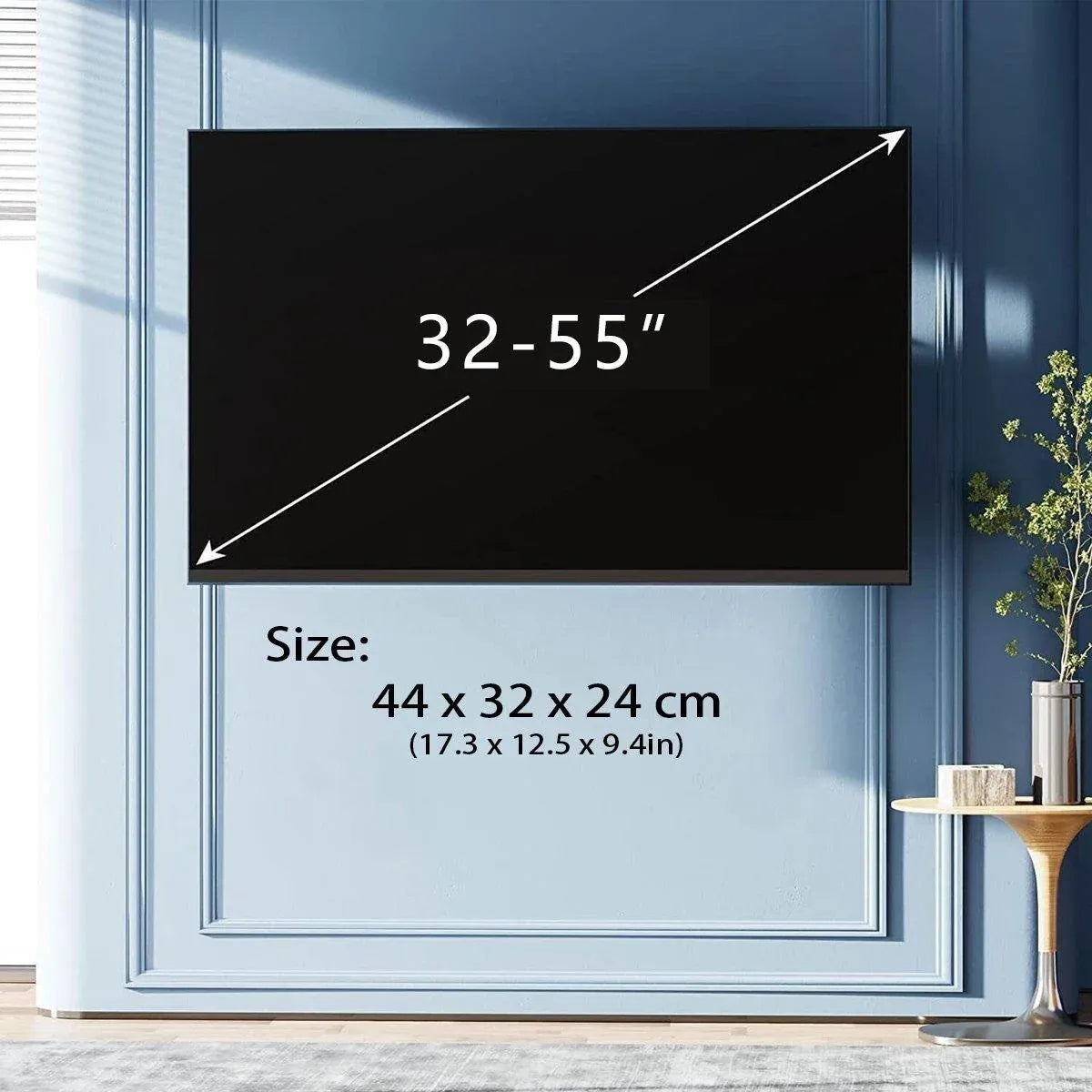 Full Motion TV Wall Mount Bracket for 32 to 55 Inch TVs