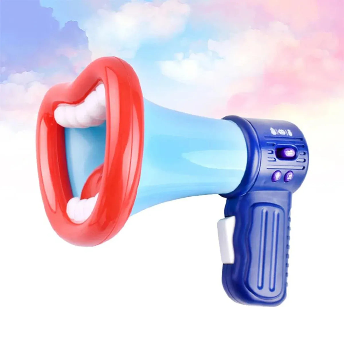 Kids Voice Changer Megaphone Toy with Sound Effects Blue