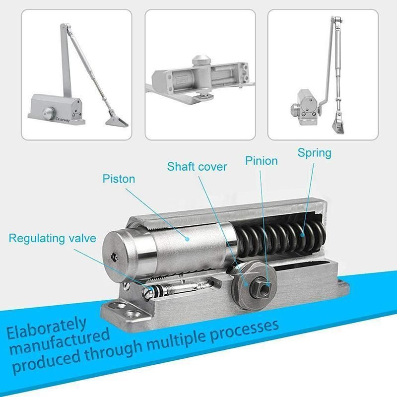 Hydraulic Automatic Door Closer Adjustable Speed