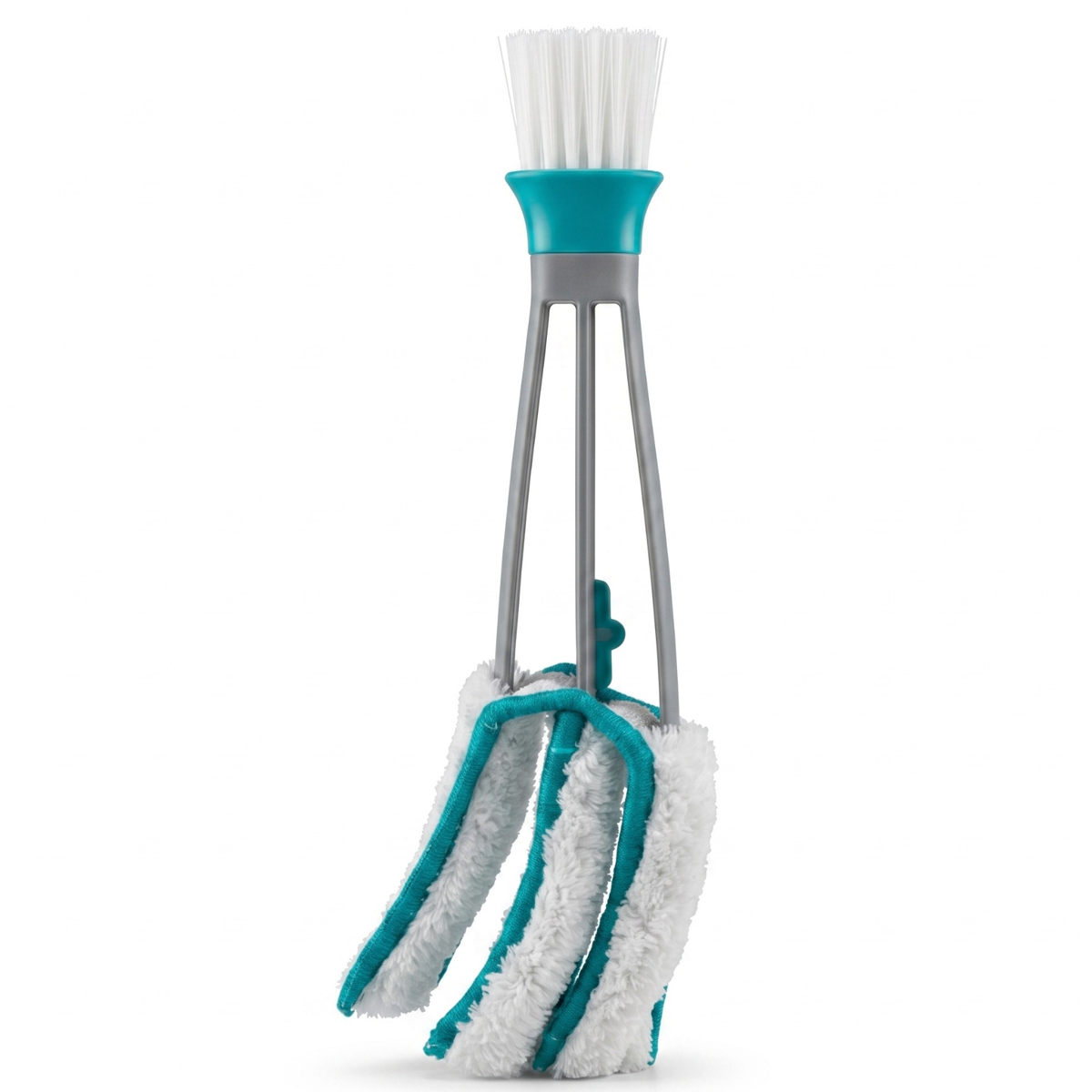 Shutter and Blind Cleaning Brush with 2 Interchangeable Heads Grey