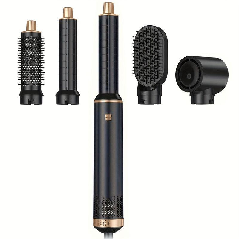 5 in 1 Hot Air Hair Styler Black